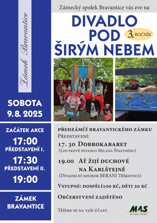 Divadlo pod širým nebem - 3. ročník