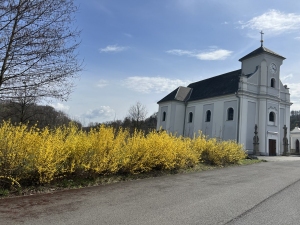 Šikmý kostel a Důl Gabriela