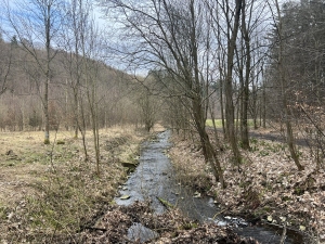 Obec Lukavec – údolí Gručovky